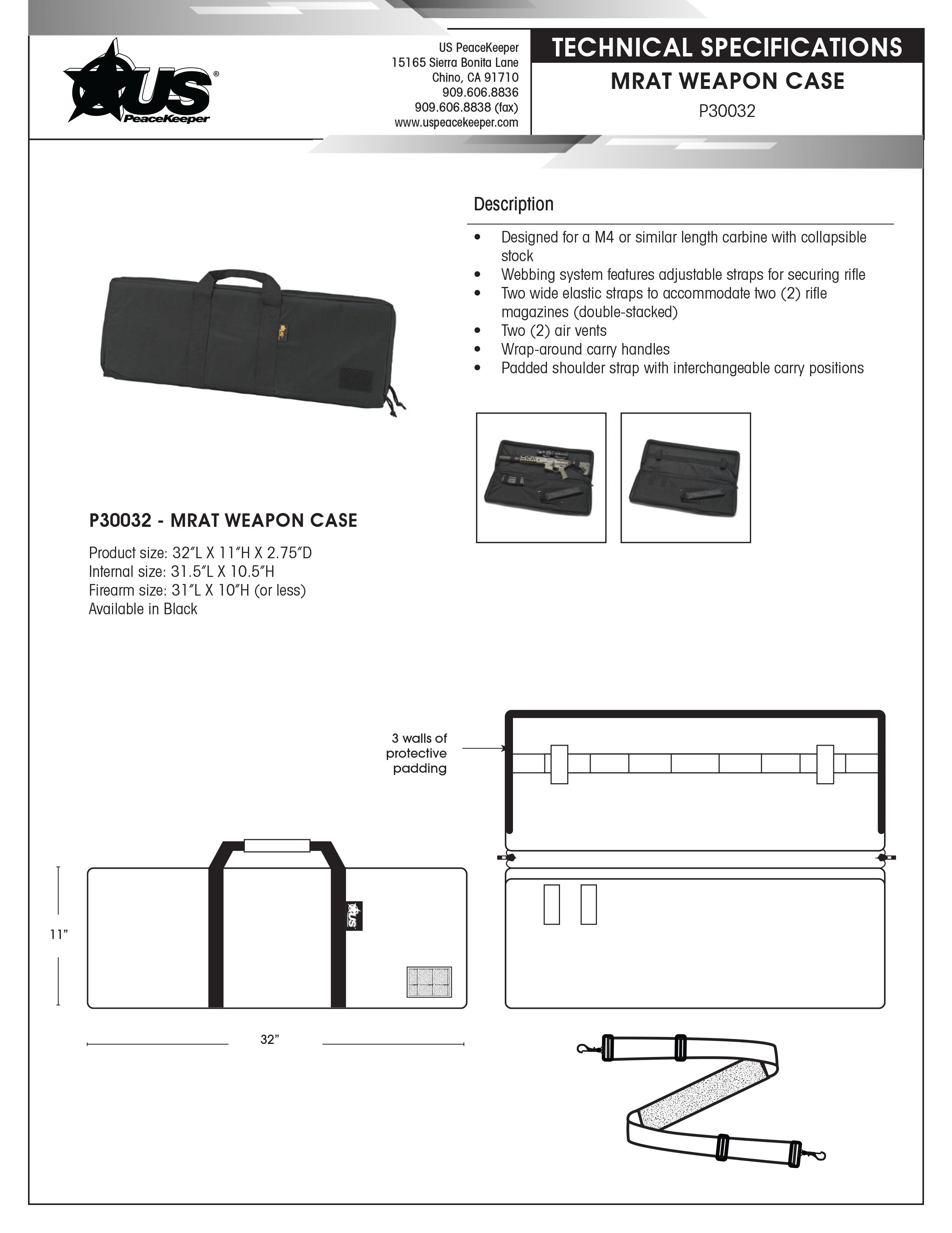 MRAT Weapon Case – US PeaceKeeper