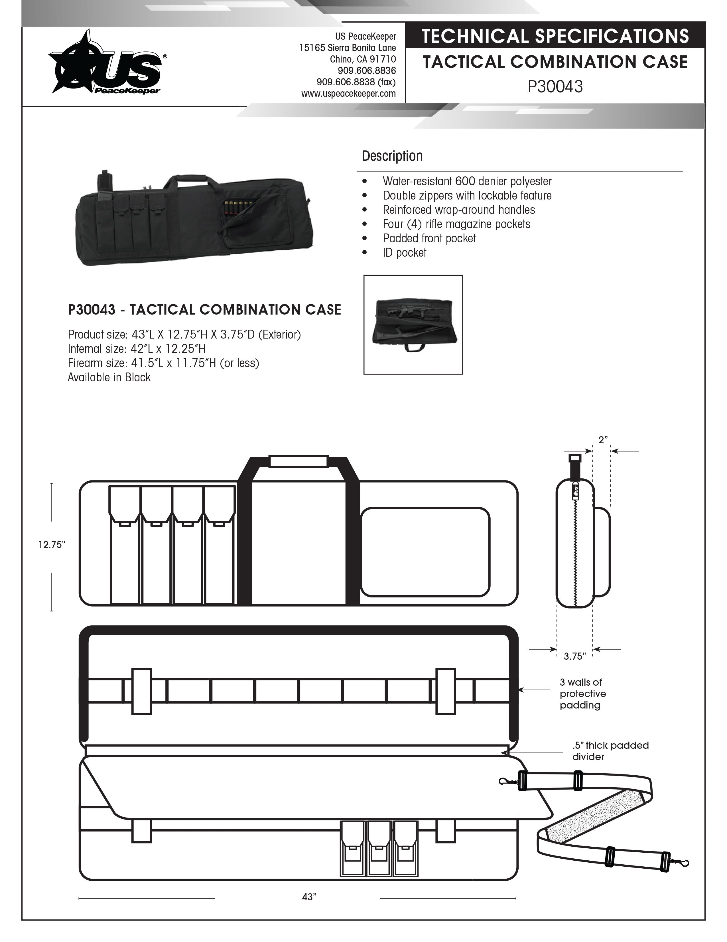 Tactical Combination Case – US PeaceKeeper
